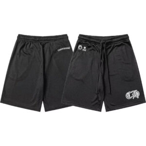 メッシュ アイスホッケージャージ 上下セット Vネック スポーツ 半袖 ショートパンツ オーバーサイズ メンズ レディース 【Chrome Hearts】