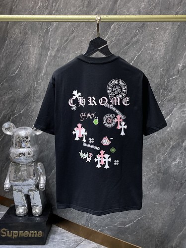 【Chrome Hearts】26SS サンスクリットロゴ クロス 半袖Tシャツ オーバーサイズ メンズ レディース ストリートファッション 【8958】 2 【Chrome Hearts】26SS サンスクリットロゴ クロス 半袖Tシャツ オーバーサイズ メンズ レディース ストリートファッション 【8958】 - 画像 (2)