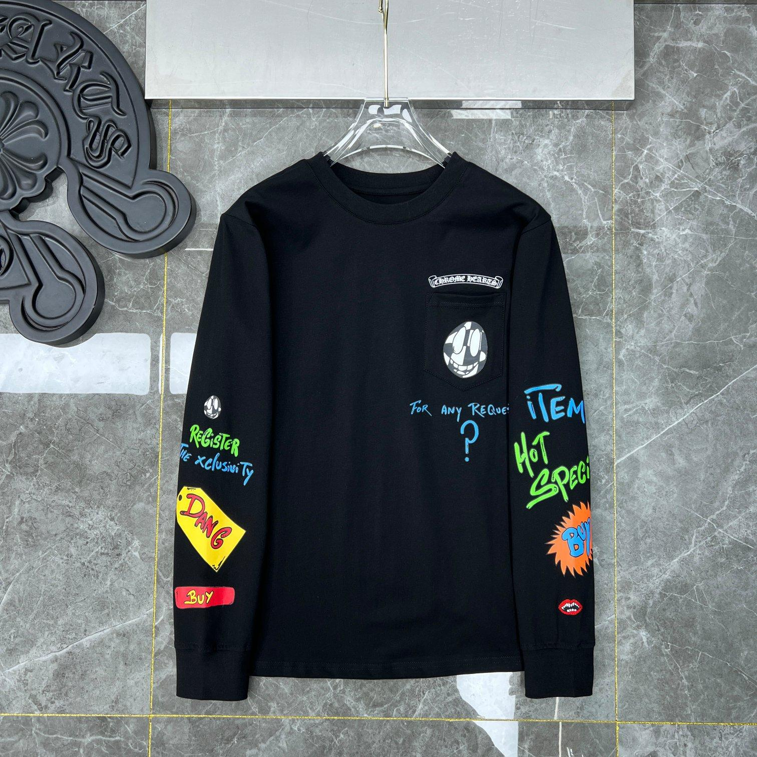 【Chrome Hearts】26SS MattyBoy Linkグラフィック&マルチポップアートアームプリント 長袖Tシャツ 2 【Chrome Hearts】26SS MattyBoy Linkグラフィック&マルチポップアートアームプリント 長袖Tシャツ - 画像 (2)