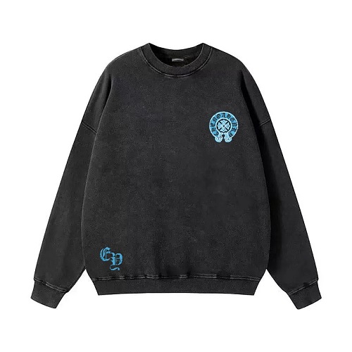 【Chrome Hearts】ホースシュー フローラルクロス クルーネックスウェット バックプリント オーバーサイズ メンズ レディース ストリート 韓国ファッション Y2K 人気【N03】 4 【Chrome Hearts】ホースシュー フローラルクロス クルーネックスウェット バックプリント オーバーサイズ メンズ レディース ストリート 韓国ファッション Y2K 人気【N03】 - 画像 (4)