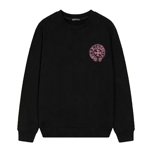 【Chrome Hearts】26SS ヴィンテージディストレストピンクホースシュー&CHプラスロゴ クルーネック スウェット トレーナー(長袖・ユニセックス・オーバーサイズ)【D43】 2 【Chrome Hearts】26SS ヴィンテージディストレストピンクホースシュー&CHプラスロゴ クルーネック スウェット トレーナー(長袖・ユニセックス・オーバーサイズ)【D43】 - 画像 (2)