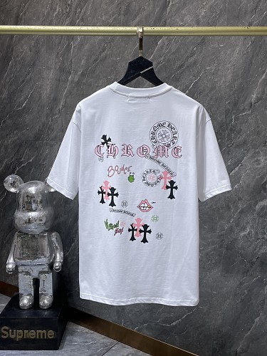 【Chrome Hearts】26SS サンスクリットロゴ クロス 半袖Tシャツ オーバーサイズ メンズ レディース ストリートファッション 【8958】 4 【Chrome Hearts】26SS サンスクリットロゴ クロス 半袖Tシャツ オーバーサイズ メンズ レディース ストリートファッション 【8958】 - 画像 (4)