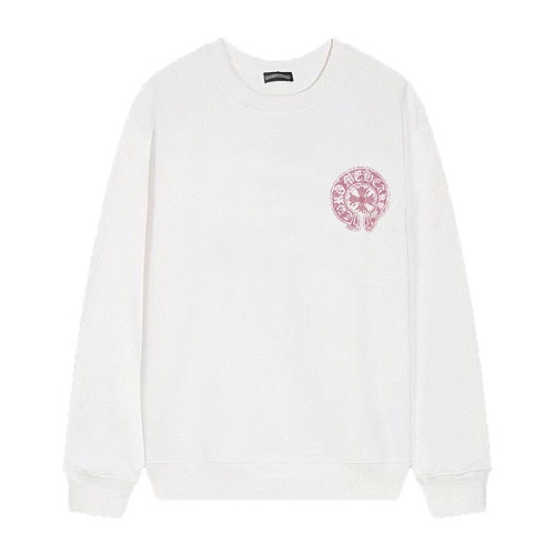 【Chrome Hearts】26SS ヴィンテージディストレストピンクホースシュー&CHプラスロゴ クルーネック スウェット トレーナー(長袖・ユニセックス・オーバーサイズ)【D43】 4 【Chrome Hearts】26SS ヴィンテージディストレストピンクホースシュー&CHプラスロゴ クルーネック スウェット トレーナー(長袖・ユニセックス・オーバーサイズ)【D43】 - 画像 (4)