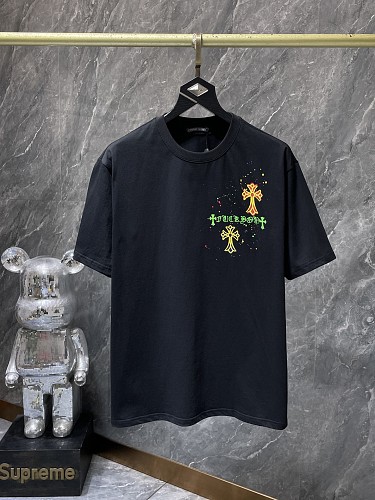 【Chrome Hearts】26SS クロス グラフィティ ハンドペイント 半袖Tシャツ オーバーサイズ メンズ レディース ストリートファッション 【8959】 3 【Chrome Hearts】26SS クロス グラフィティ ハンドペイント 半袖Tシャツ オーバーサイズ メンズ レディース ストリートファッション 【8959】 - 画像 (3)