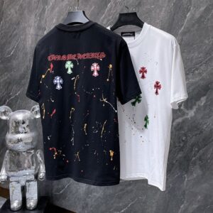 ホーム 7 【激安】クロムハーツ 2026SS カラフル クロス 発泡 ペイント Tシャツ 【8965】