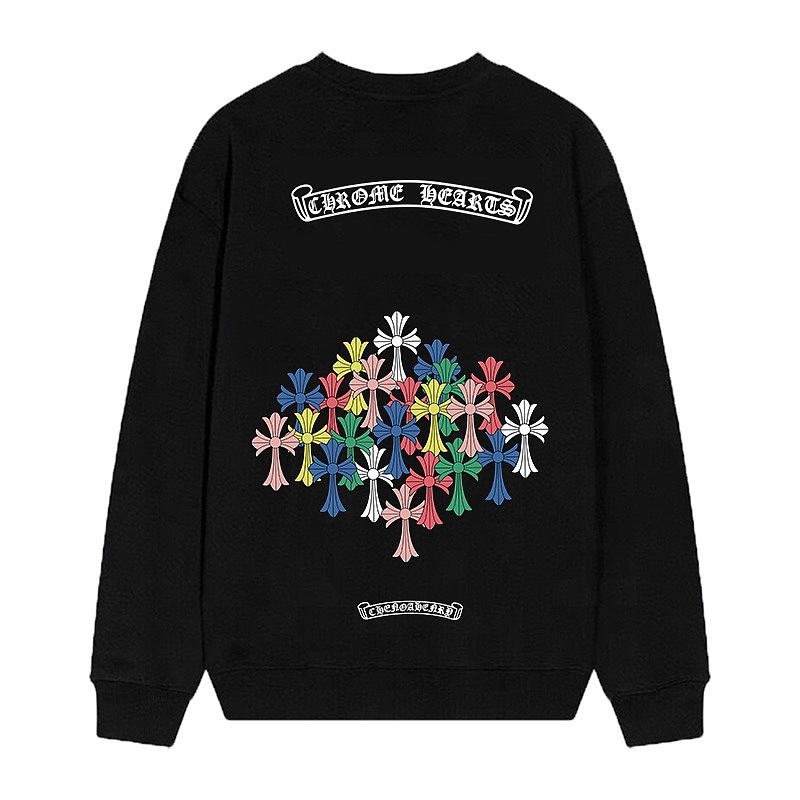 【Chrome Hearts】クロムハーツ 2026SS マルチカラー セメタリークロス スウェット【 P02】 1 【Chrome Hearts】クロムハーツ 2026SS マルチカラー セメタリークロス スウェット【 P02】