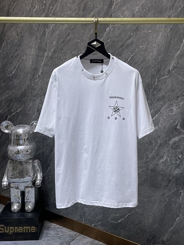 【激安】Chrome Hearts 2026SS ホースシュー スター リベット Tシャツ 【8956】 4 【激安】Chrome Hearts 2026SS ホースシュー スター リベット Tシャツ 【8956】 - 画像 (4)