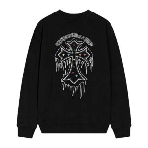 ホーム 38 【Chrome Hearts】クロムハーツ 2026SS ドリップクロス リバースロゴ スウェット【p19】