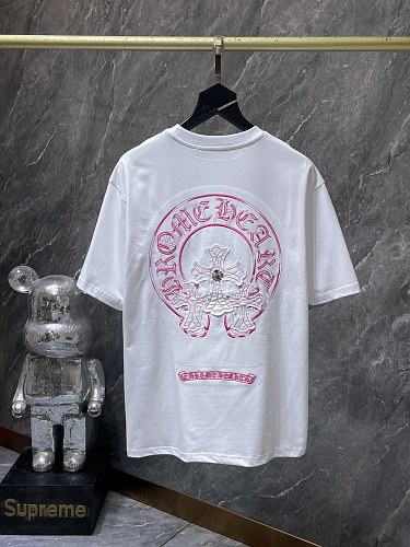【激安】Chrome Hearts T-shirts クロムハーツ Tシャツ 半袖 刺繍 ホースシュー【8955】 4 【激安】Chrome Hearts T-shirts クロムハーツ Tシャツ 半袖 刺繍 ホースシュー【8955】 - 画像 (4)