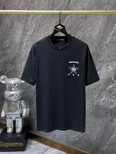 【激安】Chrome Hearts 2026SS ホースシュー スター リベット Tシャツ 【8956】 2 【激安】Chrome Hearts 2026SS ホースシュー スター リベット Tシャツ 【8956】 - 画像 (2)