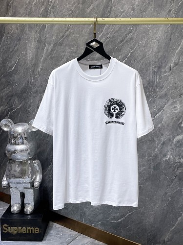 【激安】 Chrome Hearts クロムハーツ 2026SS 3D重影 ホースシュー クロス 刺繍 Tシャツ 【8963】 5 【激安】 Chrome Hearts クロムハーツ 2026SS 3D重影 ホースシュー クロス 刺繍 Tシャツ 【8963】 - 画像 (5)